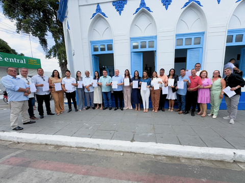 472312908_1108329940619275_3914849195599010318_n Prefeito Gilberto Sobreira empossa o secretariado e realiza a sua primeira reunião de alinhamento